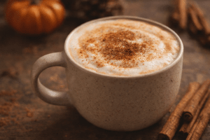 Pumpkin spice latte : Une boisson d’automne aux épices