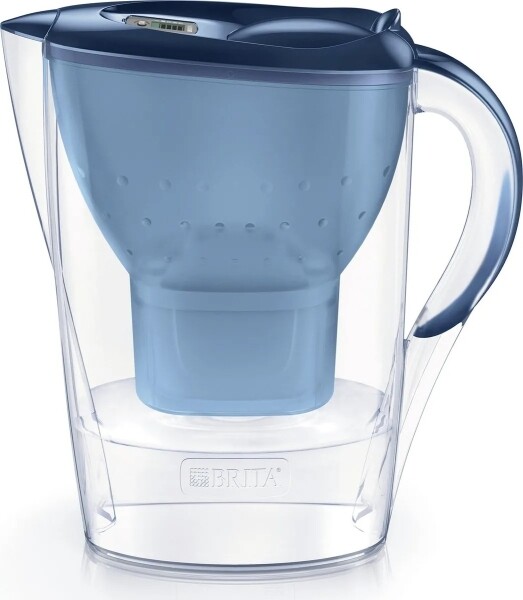 Brita - Carafe filtrante Marella Bleu + 1 cartouche Maxtra 2,4L