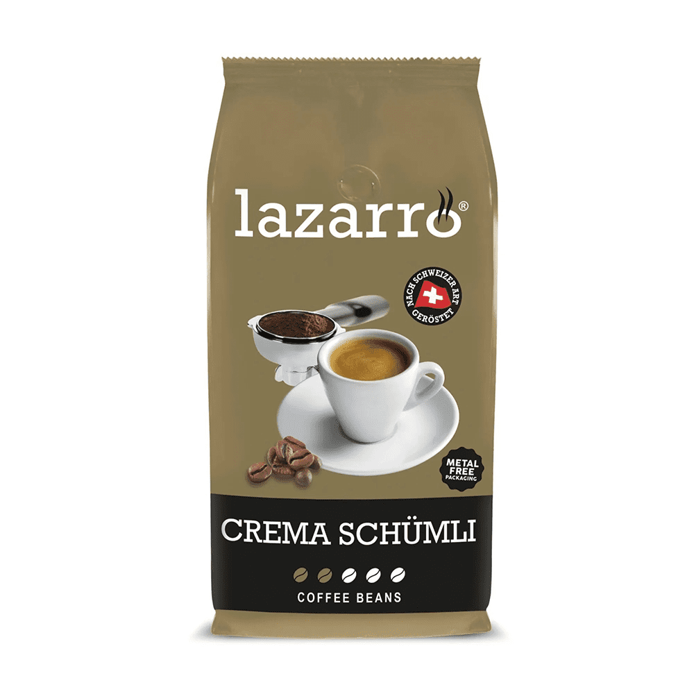 Lazarro Crema Schümli - grains de café - 1 kilo