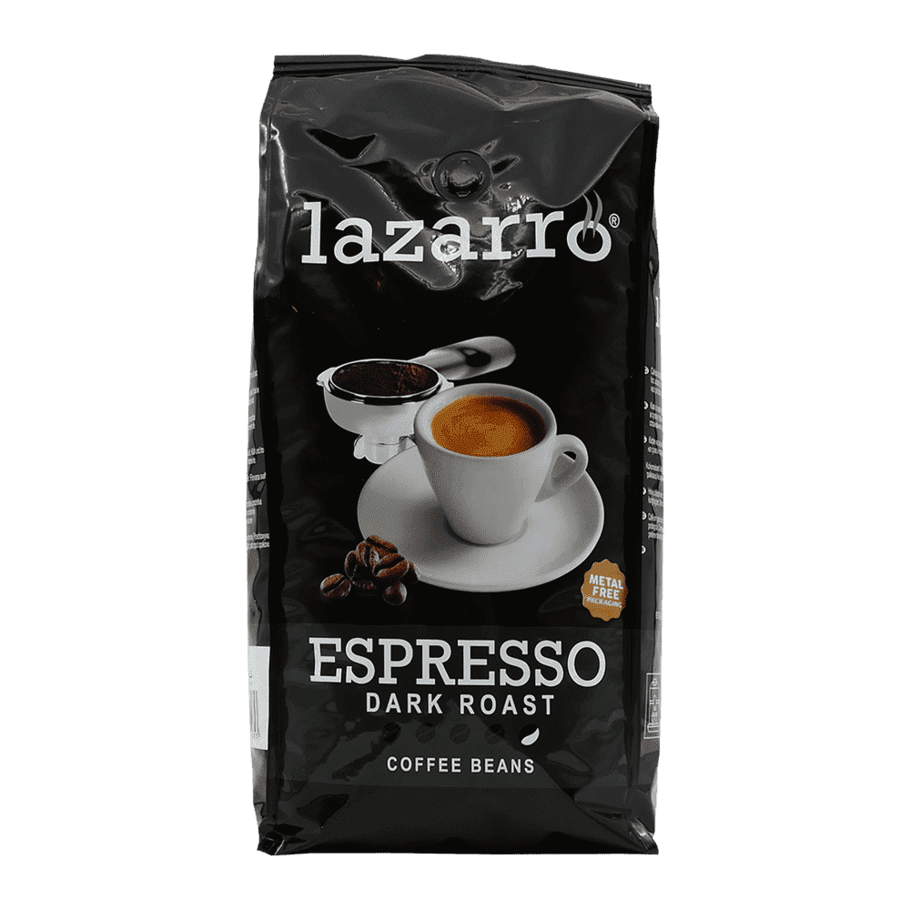 Lazarro espresso dark roast - café en grains - 1 kilo