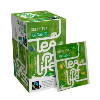 Thé vert - Bio & Fairtrade - Tea of Life - 25 sachets de thé