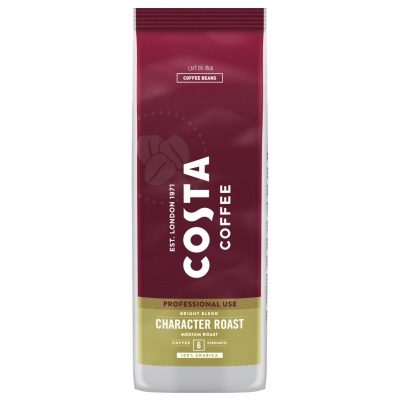 Costa Coffee Character Bright Blend Torréfaction Moyenne - grains de café - 1 kilo