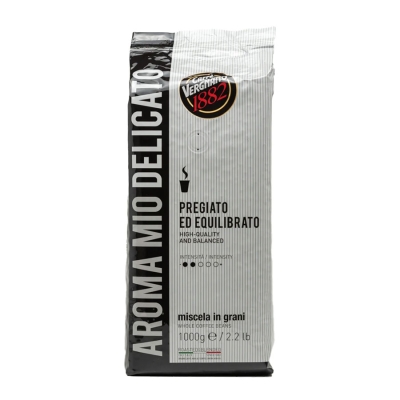 Caffe Vergnano 1882 aroma mio delicato - café en grains - 1 kilo