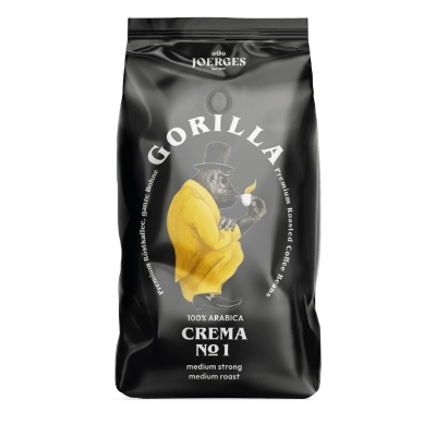 Gorilla Crema No.1 - Café en grain - 1 kilo