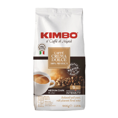 Kimbo Dolce Crema - café en grains - 1 kilo