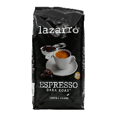 Lazarro espresso dark roast - café en grains - 1 kilo