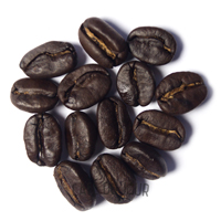 Grains de café pendant la 2ème fissure